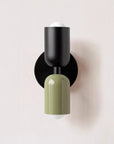 Morandi Duo - Zwart & Groen - wandlamp
