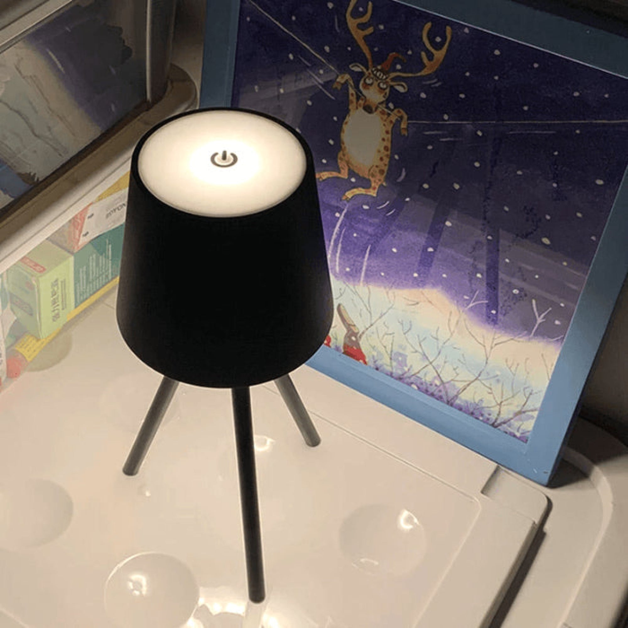 Oplaadbare Tafellamp Op Statief Huis En Tuin > Verlichting Tafellampen