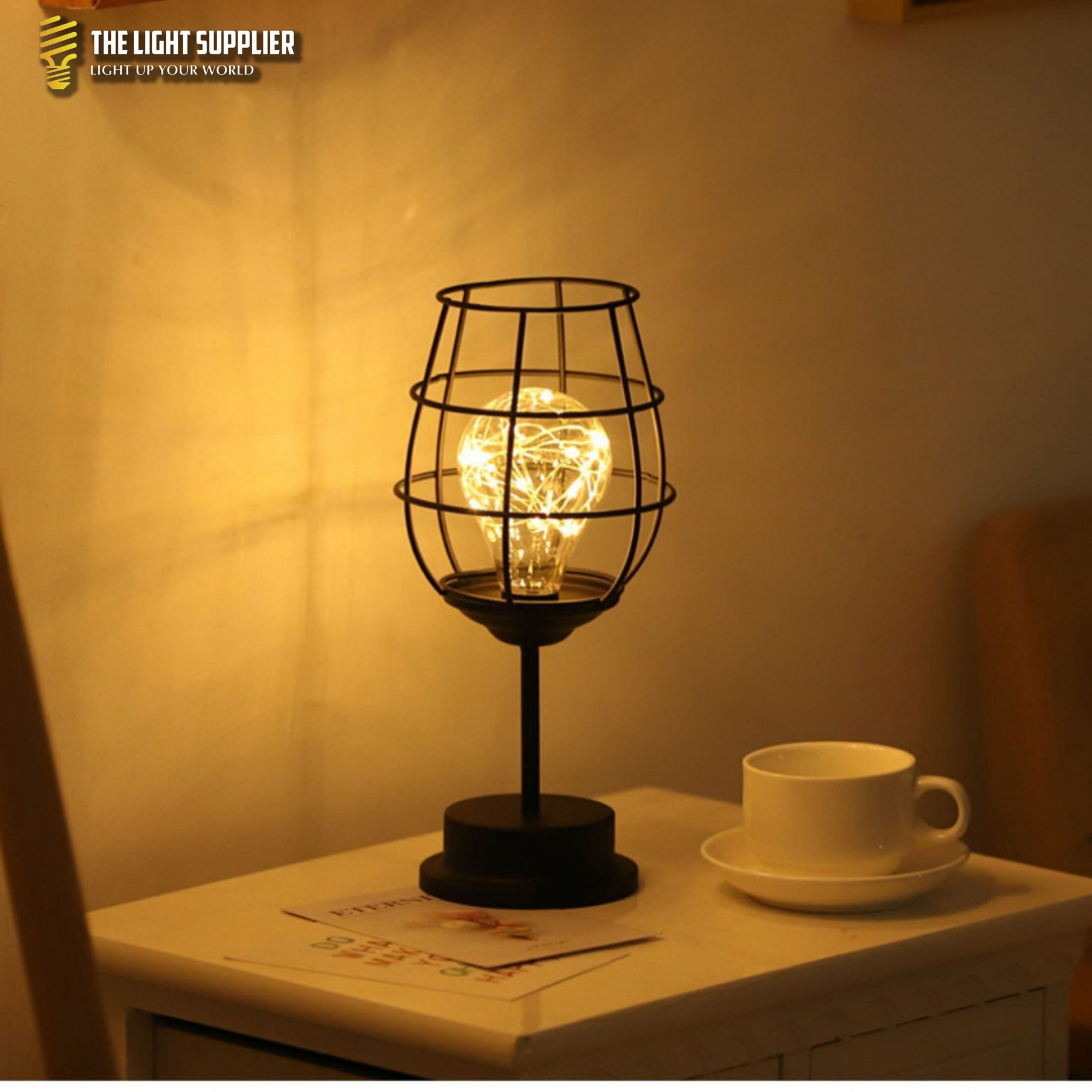 Velora - Luxe Draadloze Led Lampen Wijnglas
