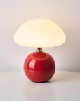 Champignón - Rood - tafellamp