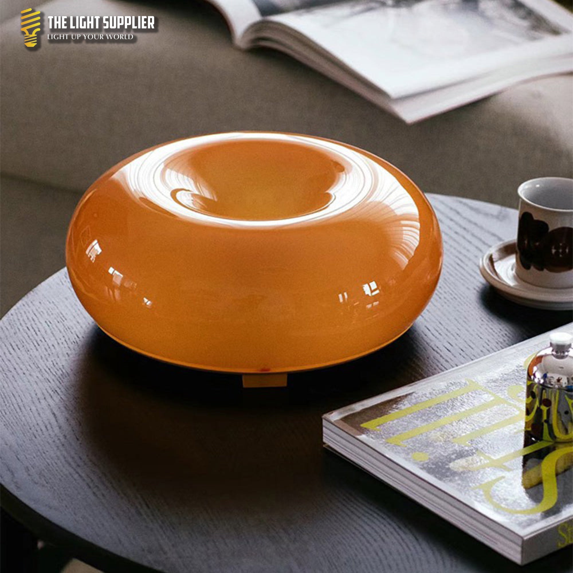Madéro Oranje Wandlamp