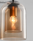 Mica Mid-Century Hanglampen met dubbel glas hanglamp