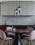 Mica Mid-Century Hanglampen met dubbel glas hanglamp