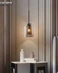 Mica Mid-Century Hanglampen met dubbel glas hanglamp
