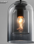 Mica Mid-Century Hanglampen met dubbel glas hanglamp