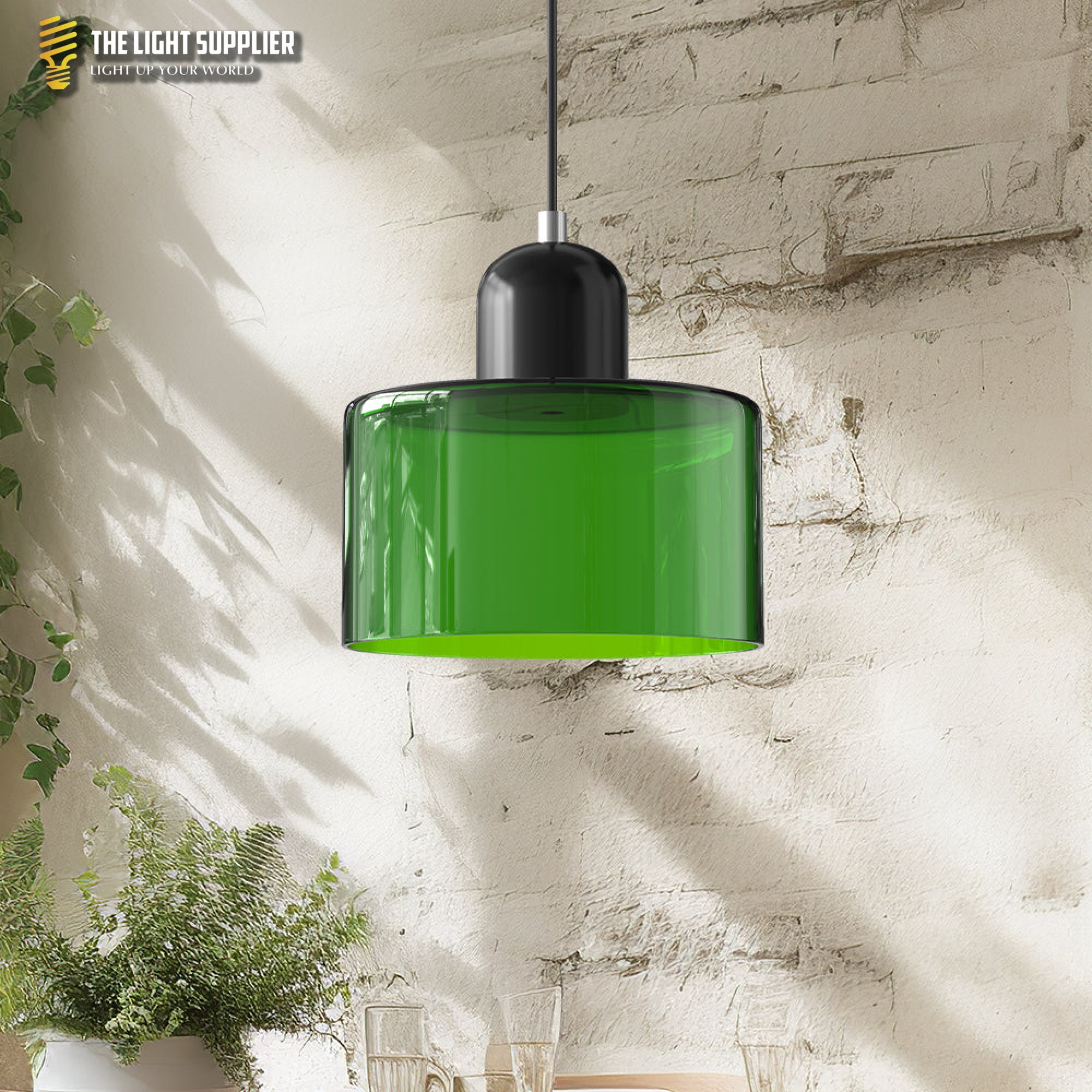 Bauhaus Creatieve glazen hanglamp Pendant light