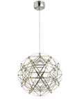 Skapetze - S.Luce Pro Atom 50 Led Hanglamp Dimbaar Chroom Huis en tuin > Verlichting > Hanglampen