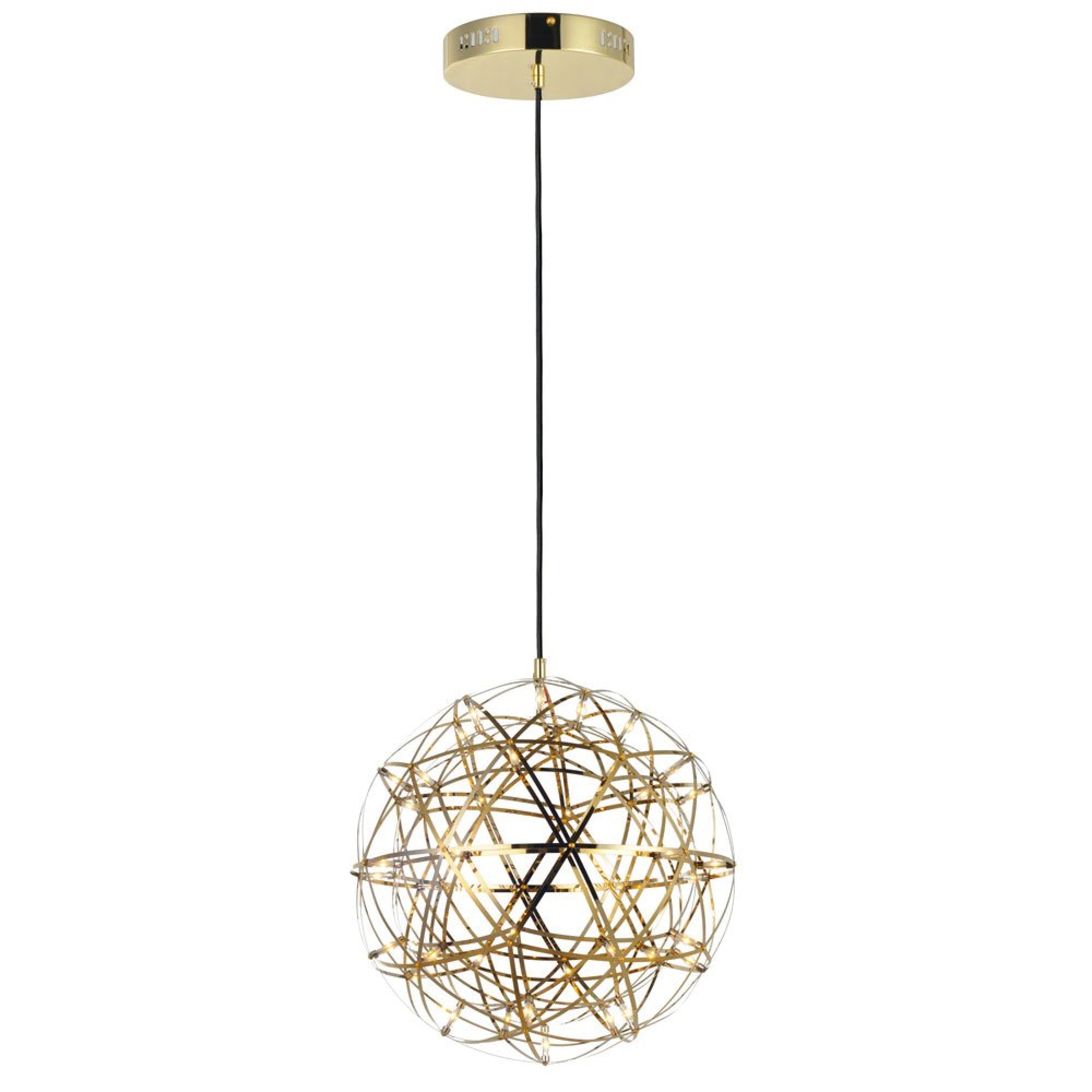 Skapetze - S.Luce Pro Atom 50 Led Hanglamp Dimbaar Goudkleurig Huis en tuin &gt; Verlichting &gt; Hanglampen