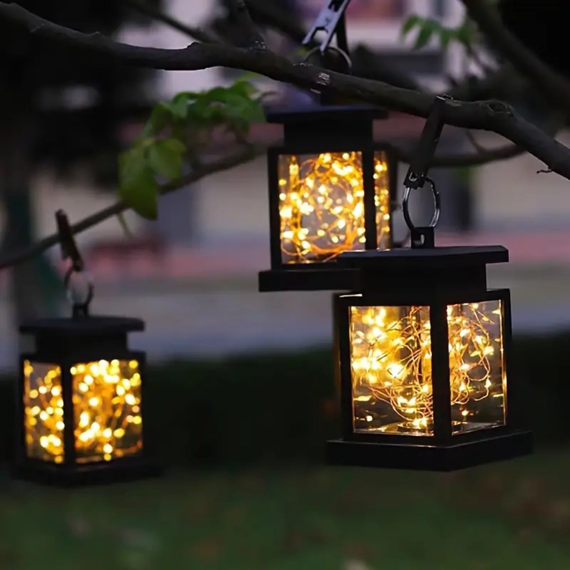 Brillianceglow | Retro &amp; Elegant Solcellelampe Til Haven Lamps