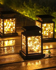 Brillianceglow | Retro & Elegant Solcellelampe Til Haven Lamps