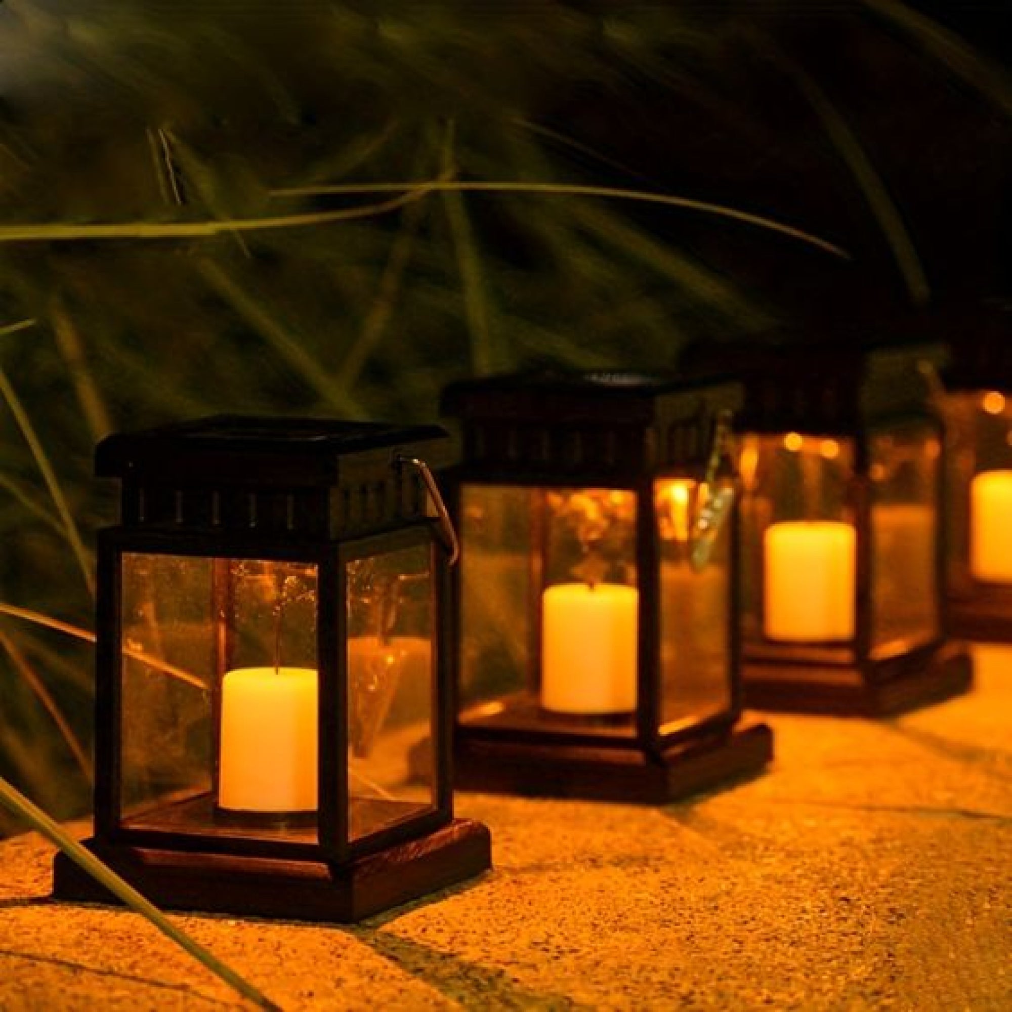 Brillianceglow | Retro &amp; Elegant Solcellelampe Til Haven Lamps