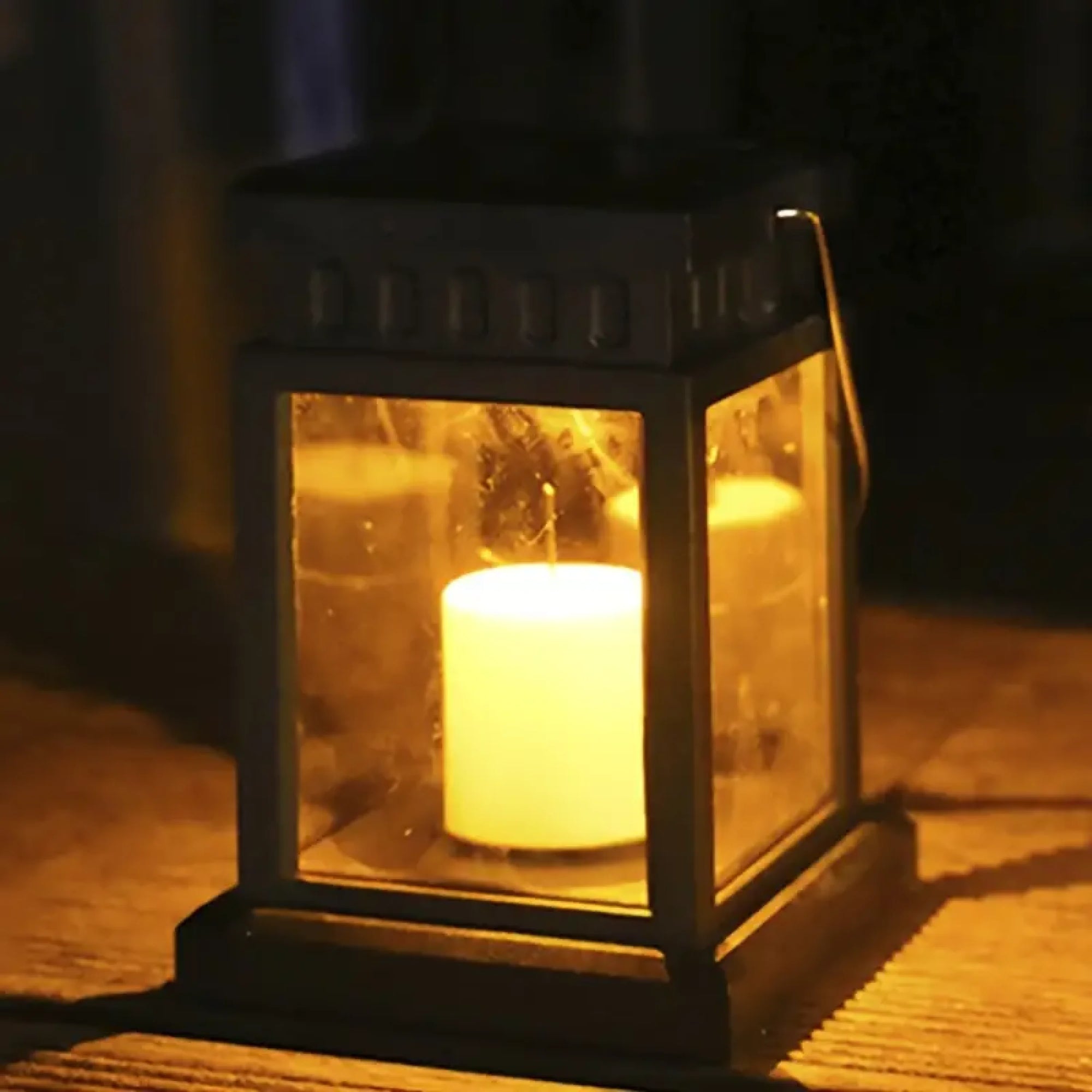 Brillianceglow | Retro &amp; Elegant Solcellelampe Til Haven Stearinlys Varmt Lys Lamps