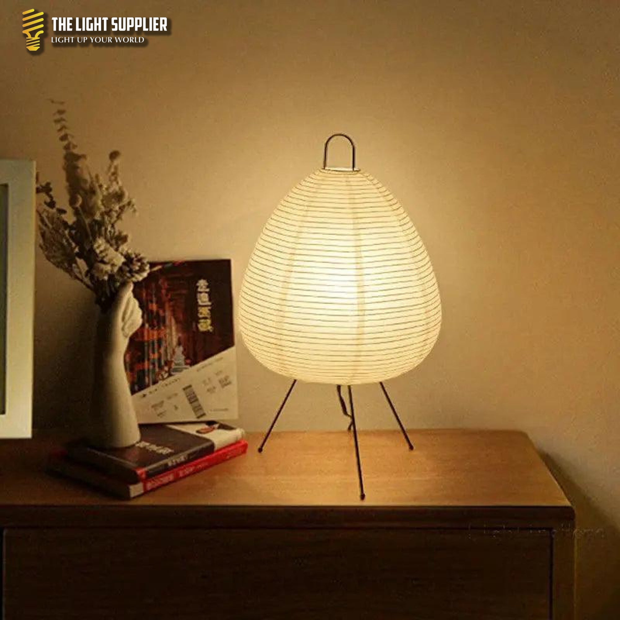Tradilume - Noriya Design met Moderne Twist Table Lamp