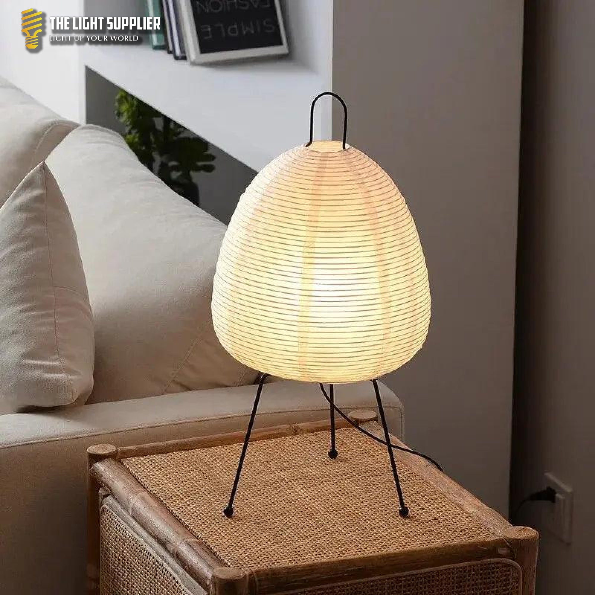 Tradilume - Noriya Design met Moderne Twist Table Lamp